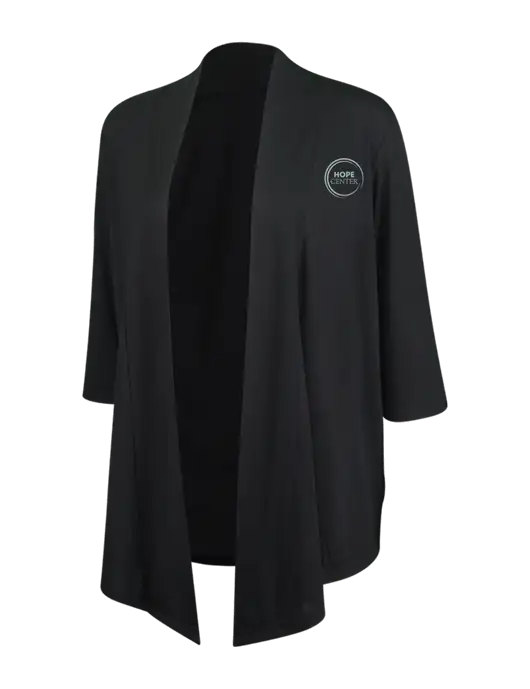 Black Womens Concept Shrug w/Hope Center Logo
