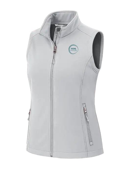 Marshmellow Womens Core Soft Shell Vest w/Hope Center Logo