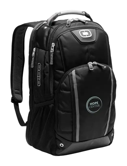OGIO Black Bolt Pack w/Hope Center Logo