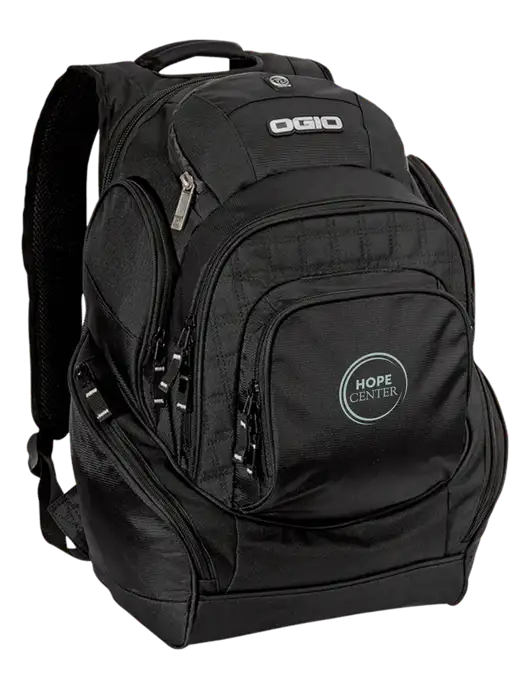 OGIO Black Mastermind Pack w/Hope Center Logo