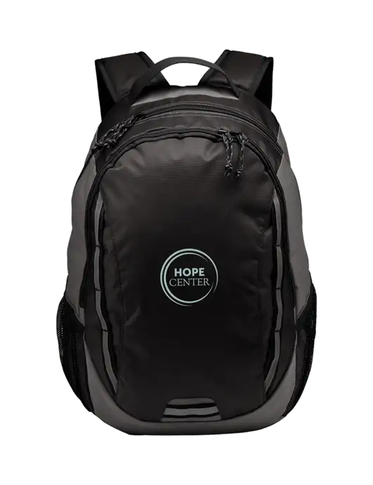 Ridge Charcoal/Dark Charcoal Laptop Backpack w/Hope Center Logo